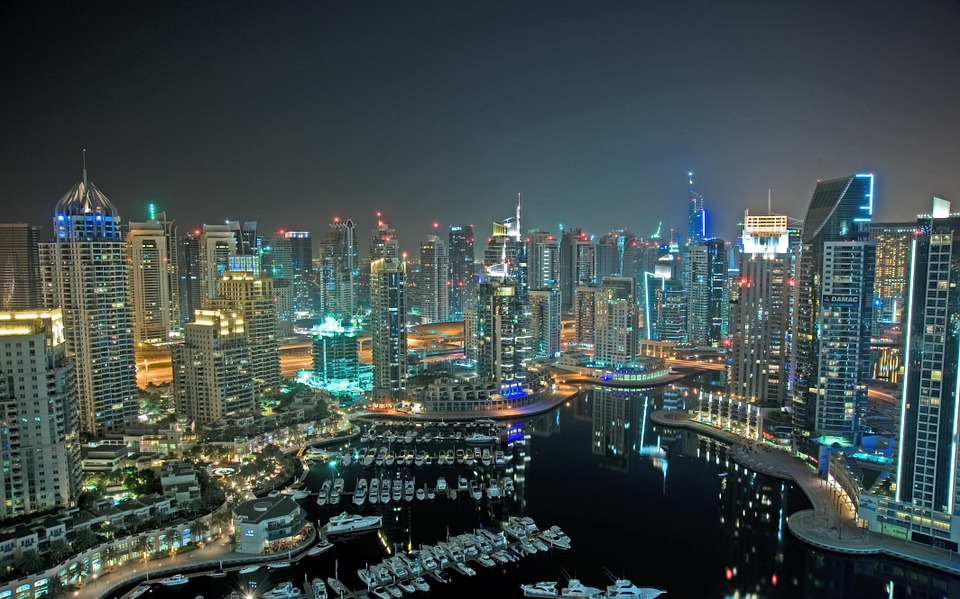 Небоскребы в Дубаи